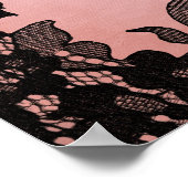 schwarze Stilettos Poster (Ecke)