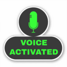 Schwarze Stimme aktiviert