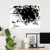 SCHWARZE STIMME POSTER (Heimbüro)