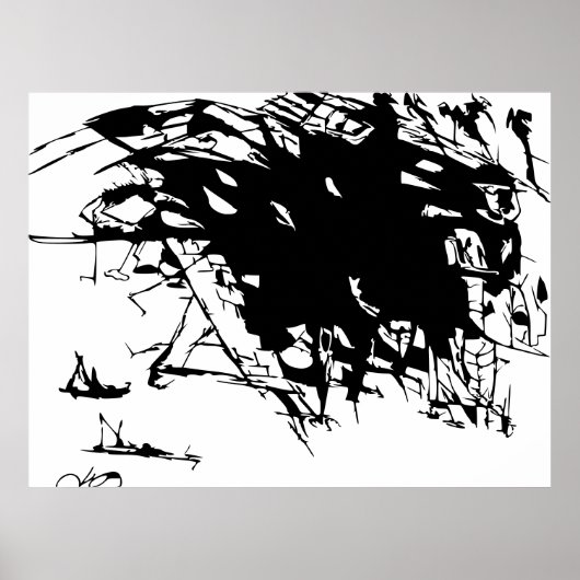 SCHWARZE STIMME POSTER (Vorne)