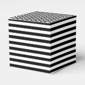 Schwarze Streifen Geschenkschachtel (Vorderseite)