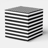 Schwarze Streifen Geschenkschachtel (Rückseite)