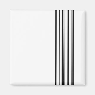 Schwarze Streifen Magnet