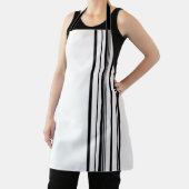Schwarze Streifen Schürze (InSitu)