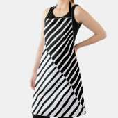 Schwarze Streifen Schürze (InSitu)