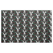 SCHWARZE SUPER STAR CHEERLEADFABRIK STOFF (Fat Quarter (45,7 x 55,9 cm))