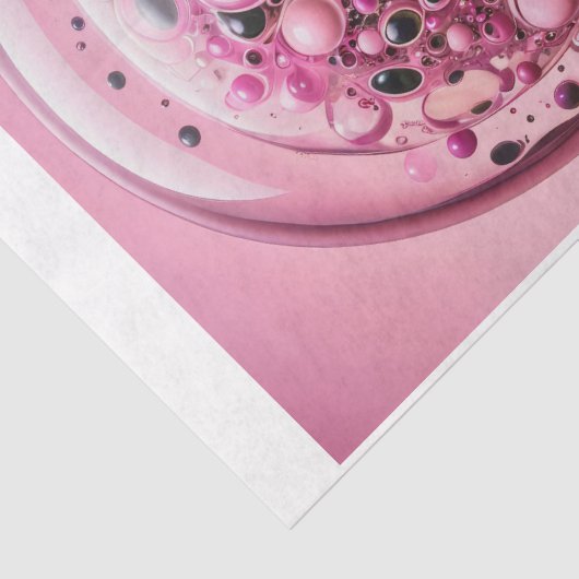 Schwarze Surreal-Frau in Afrika Seidenpapier (Detail)