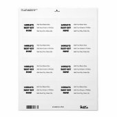 Schwarze T - Shirts und Geschenk des Gut-est der (Vorne)