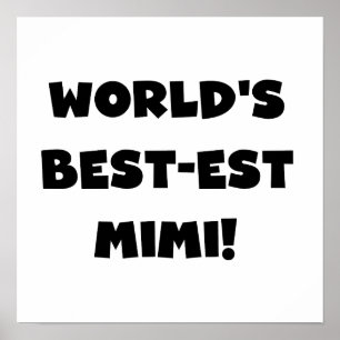 Schwarze T-Shirts und Geschenk des Gut-est der Wel Poster