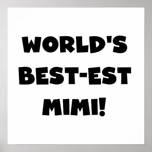 Schwarze T-Shirts und Geschenk des Gut-est der Wel Poster (Vorne)