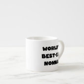 Schwarze T - Shirts und Geschenke Text Gut-est Espressotasse (Vorderseite Rechts)