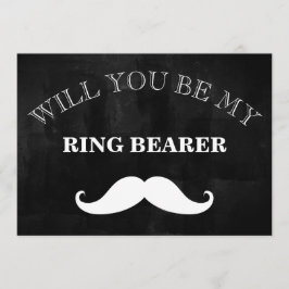 Schwarze Tafel wirst du mein Trauzeuge sein? Einladung