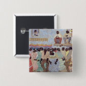 Schwarze-Tanz Button (Vorne & Hinten)