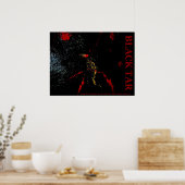 SCHWARZE TAR POSTER (Küche)