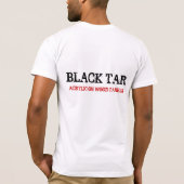 SCHWARZE TAR T-Shirt (Rückseite)