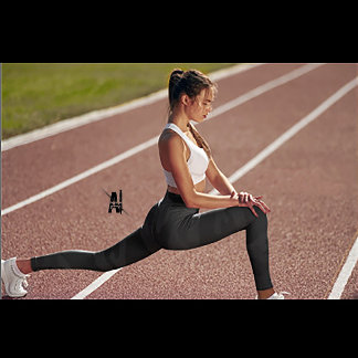 Schwarze Tarnung, Design Leggings