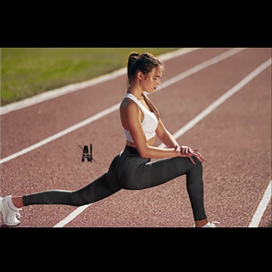 Schwarze Tarnung, Design Leggings