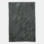 Schwarze Tarnung I Geschirrtuch (Vertikal)