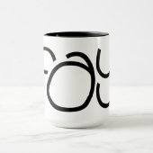 Schwarze Tasse (Zentrum)