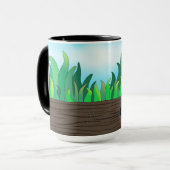 Schwarze Tasse (Vorderseite Links)