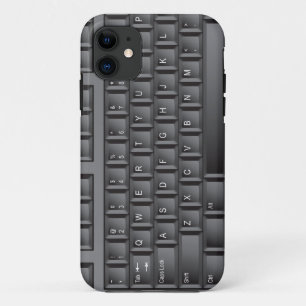 Schwarze Tastatur Case-Mate iPhone Hülle