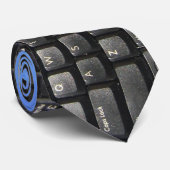 Schwarze Tastatur-Krawatte! Krawatte (Gerollt)