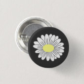 Schwarze Taste für Daisy-Blume Button (Vorne & Hinten)