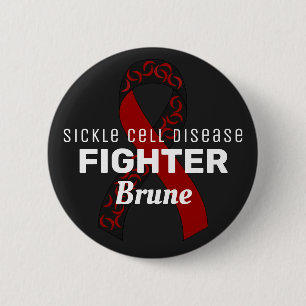 Schwarze Taste für die Gallenblende der Sichelzel Button
