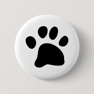 Schwarze Tatze Button