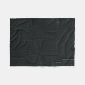 Schwarze Textilien mit weißem Draht Fleecedecke (Vorderseite (Horizontal))