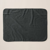 Schwarze Textilien mit weißem Draht Sherpadecke (Vorderseite (Horizontal))