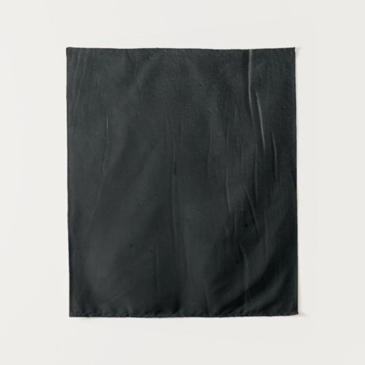 Schwarze Textilien mit weißem Draht Wandteppich (Vorderseite)