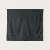 Schwarze Textilien mit weißem Draht Wandteppich (Vorderseite (Horizontal))