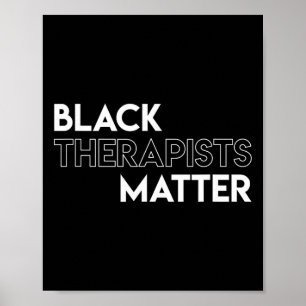Schwarze Therapeuten Problem Afrikanischer Geschic Poster