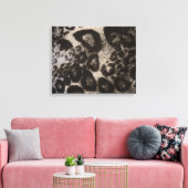 SCHWARZE TIERDRUCKE LEINWANDDRUCK (Insitu (Wohnzimmer))