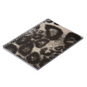 SCHWARZE TIERDRUCKE NOTIZBLOCK (Linke Seite)