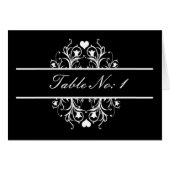 schwarze Tischplatine (Vorderseite (Horizontal))