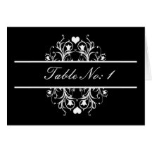 schwarze Tischplatine