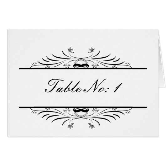 schwarze Tischplatine (Vorderseite (Horizontal))