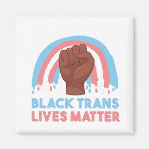 schwarze Translebensmittel Magnet