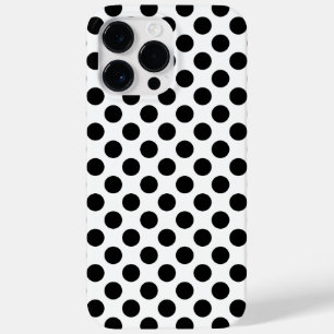Schwarze Tupfen Case-Mate iPhone 14 Pro Max Hülle
