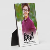 Schwarze Typografie des weißen Abschlusses Foto Mi Fotoplatte (Seite)