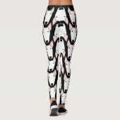 Schwarze Tyrann-Situations-Leggings Leggings (Rückseite)