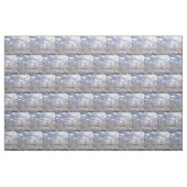 Schwarze u. blaue Marmorbaumwolle Stoff (Fat Quarter (45,7 x 55,9 cm))