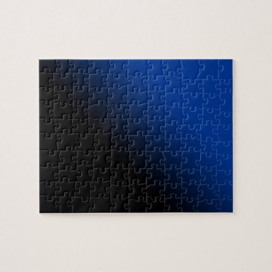 Schwarze u. blaue Steigung Puzzle (Horizontal)