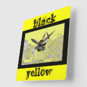 schwarze u. gelbe Uhr (Winkel)