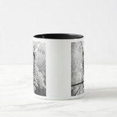 Schwarze u. weiße Ansicht der Leuchte Tasse (Zentrum)