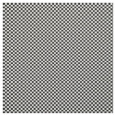 Schwarze u. weiße Checkered Karos Stoff (Muster)