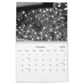 Schwarze u. weiße Fotografie des Kalender-2011 Kalender (Feb 2026)