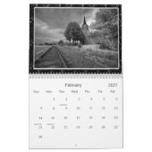 Schwarze u. weiße Fotografie Kalender (Feb 2027)